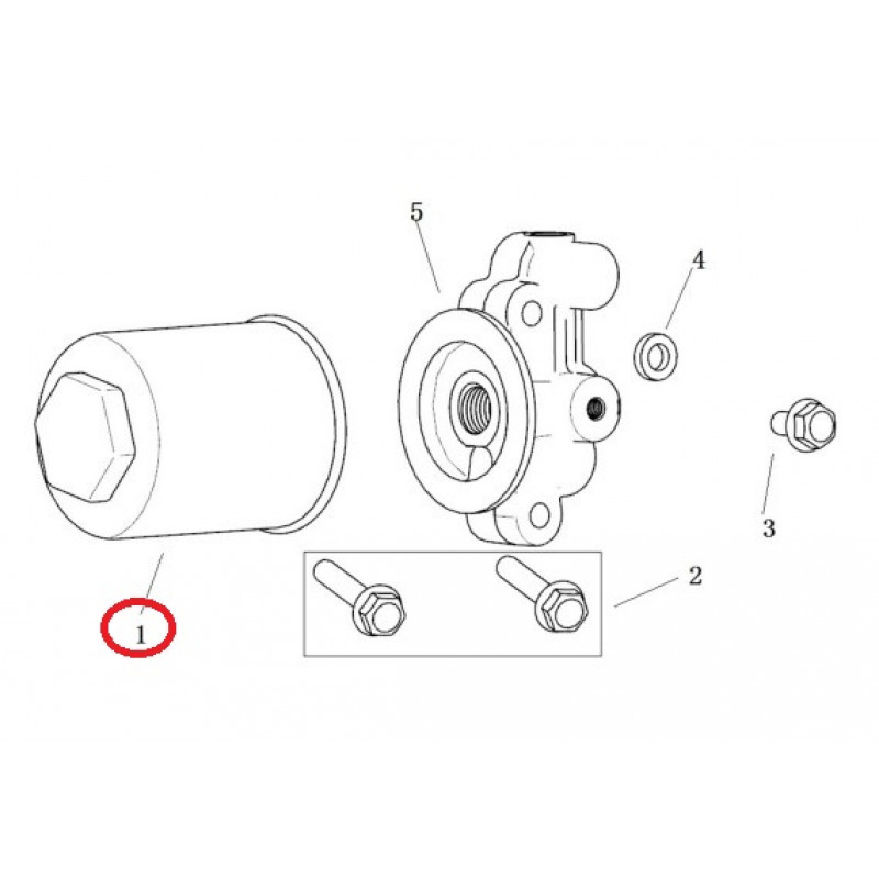 Фільтр масляний GS212